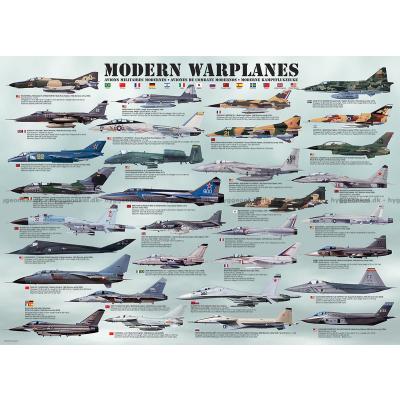 Bilde av Moderne militærfly, 1000 brikker