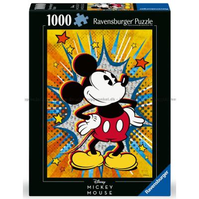 Disney: Retro Mikke, 1000 brikker