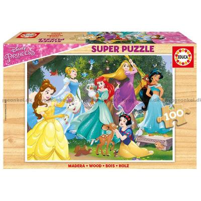 Disney-prinsesser: Samlet, 100 brikker
