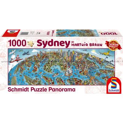 Braun: Sydney - Panorama, 1000 brikker