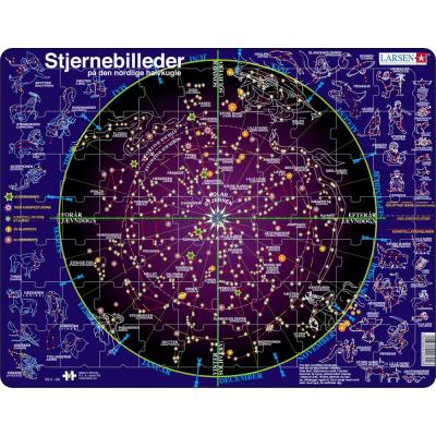 Stjernebilder - Rammepuslespill, 70 brikker