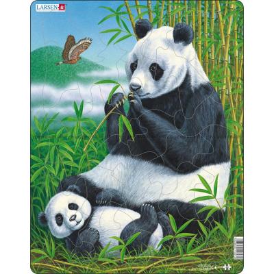 Panda - Rammepuslespill, 33 brikker