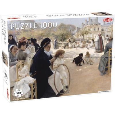 Edelfelt: Luxenbourg Gardens, 1000 brikker