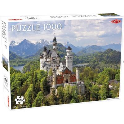 Fantastiske Neuschwanstein slott, 1000 brikker
