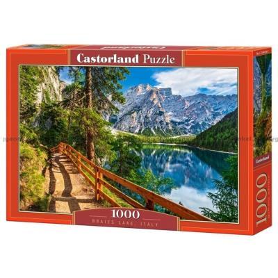 Italia: Braies-sjøen, 1000 brikker
