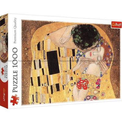 Klimt, Gustav: Kysset, 1000 brikker