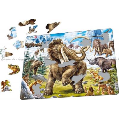 Bilde av Mammut - Rammepuslespill, 64 brikker
