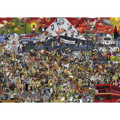 Bilde av Bennett: Britisk musikkhistorie, 2000 brikker