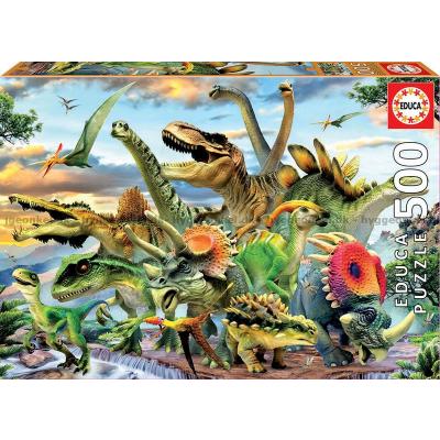 Robinson: Dinosaurenes verden, 500 brikker