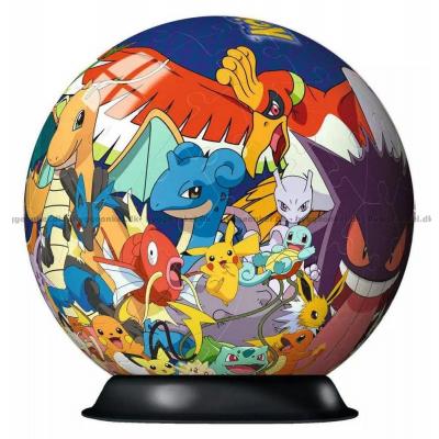 Bilde av 3D: Pokemon, 72 brikker