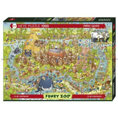 Degano: Funky Zoo - Australia, 1000 brikker