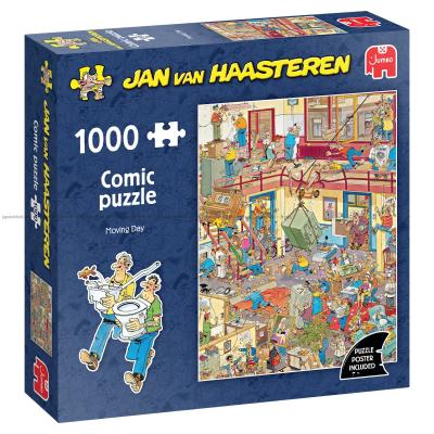 Flyttedag, 1000 brikker
