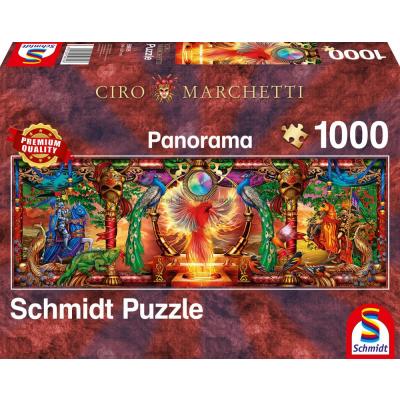 Marchetti: Ildfuglens rike - Panorama, 1000 brikker