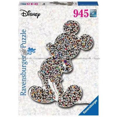 Disney: Mikke - Formet motiv, 945 brikker