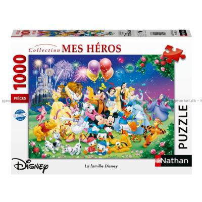 Disney: Familien er samlet, 1000 brikker