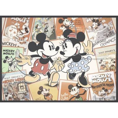 Bilde av Disney: Mikke Mus - Collage, 500 brikker