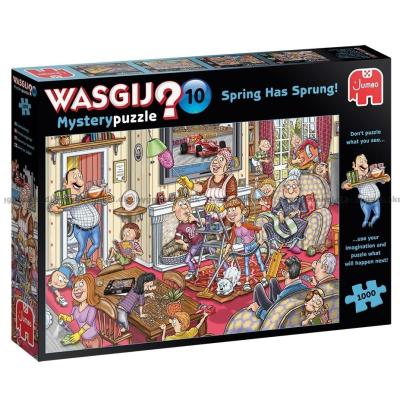 Mystery 10: Retro - Endelig vår, 1000 brikker