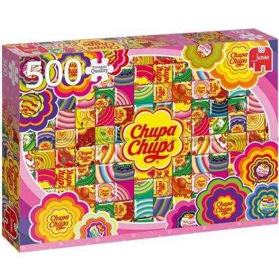 Chupa Chups slikkepinner: Fargerike, 500 brikker