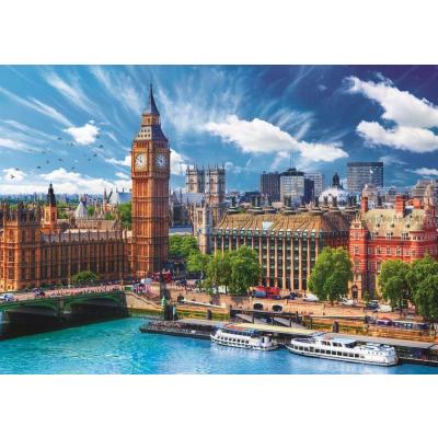 Bilde av London: En solskinnsdag, 500 brikker