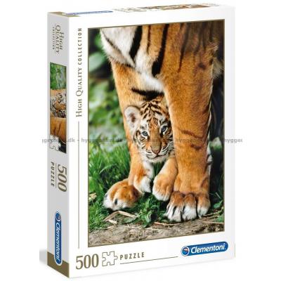 Bengalsk tigerunge, 500 brikker