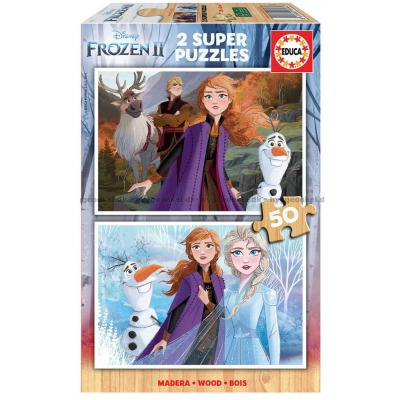 Disney: Frozen 2, 2x50 brikker