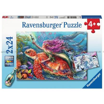 Havfruens eventyr, 2x24 brikker