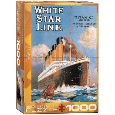 Titanic: White Star Line, 1000 brikker