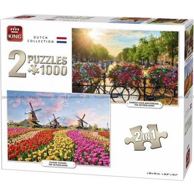 Nederland, 2x1000 brikker