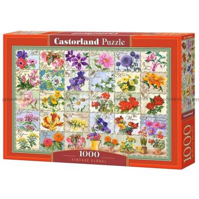 Searle: Blomsteralfabetet, 1000 brikker