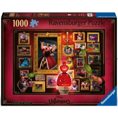 Disney skurker: Alice i Eventyrland - Hjerter Dame, 1000 brikker