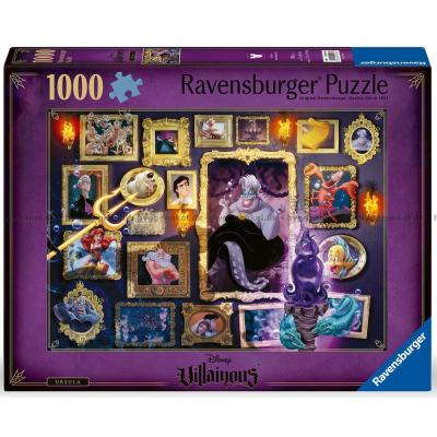 Disney skurker: Den lille havfruen - Ursula, 1000 brikker