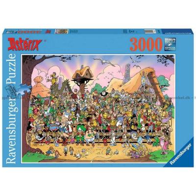 Asterix: Familieportrett, 3000 brikker