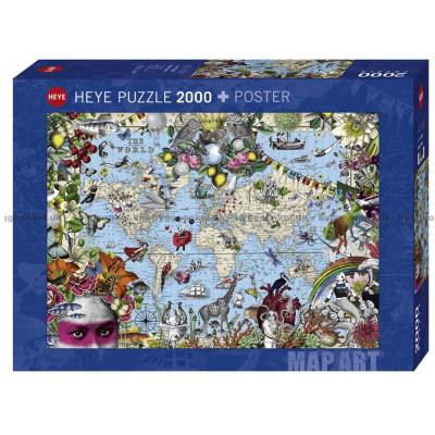 En spennende verden, 2000 brikker