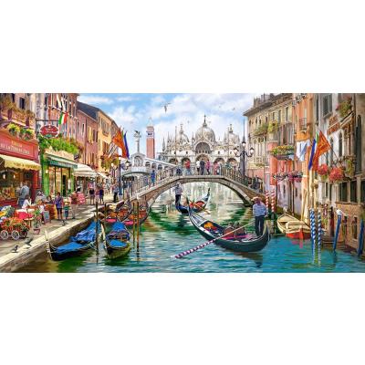 Bilde av Sjamerende Venezia - Panorama, 4000 brikker