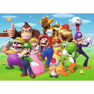 Bilde av Super Mario og vennene hans, 1000 brikker