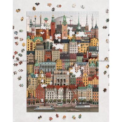 Bilde av Schwartz: Stockholm, 1000 brikker
