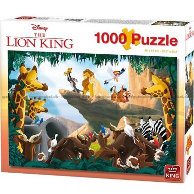Disney: Løvenes Konge - Samlet, 1000 brikker