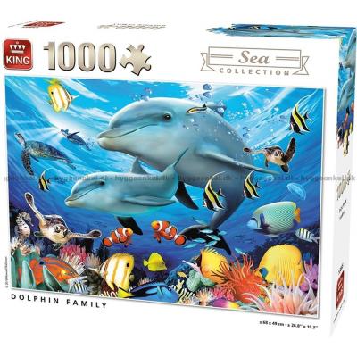 Robinson: Delfinfamilien, 1000 brikker