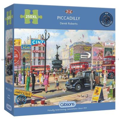 Roberts: Piccadilly - London, 250 brikker