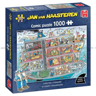 På cruise, 1000 brikker