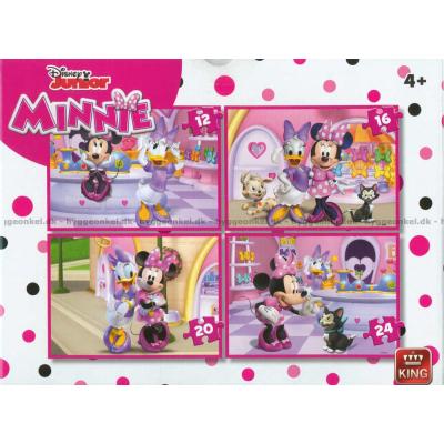 Disney: Minni Mus, 4-i-1, 12 brikker