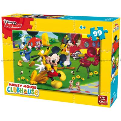 Disney: Mikke Mus - Camping, 99 brikker
