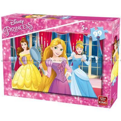 Disney-prinsesser: På slottet, 99 brikker
