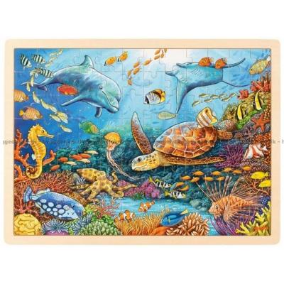 Australia: Great Barrier Reef - Rammepuslespill, 96 brikker