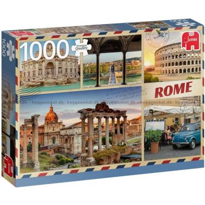 Postkort fra Roma, 1000 brikker