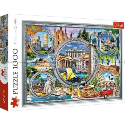 Ferie i Italia, 1000 brikker