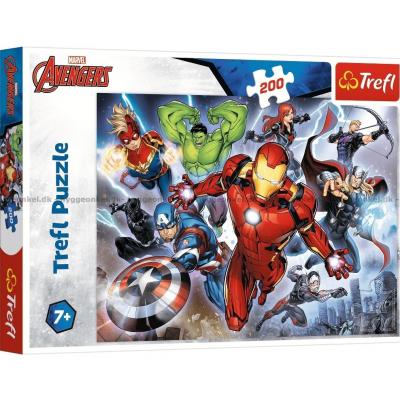 Marvel: Avengers - Klare til kamp, 200 brikker