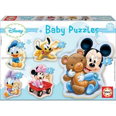 Baby: Disney - Mikke Mus, 3 brikker