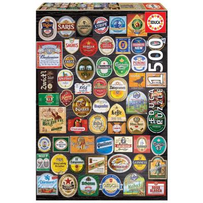 Øl: Etiketter, 1500 brikker