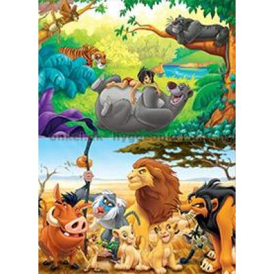 Bilde av Disney: Dyr, 2x50 brikker